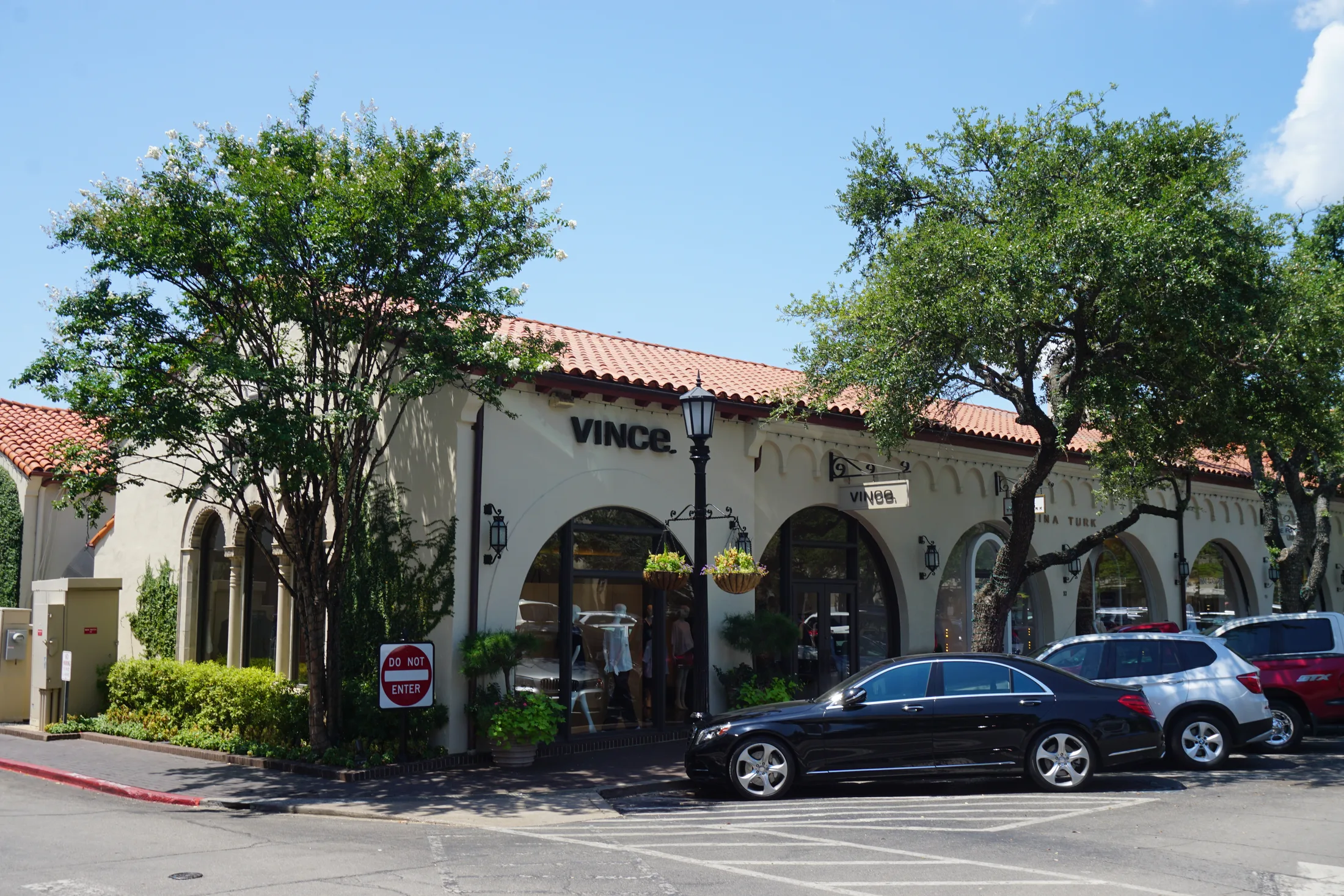 Highland Park Village exterior in Highland Park, Texas